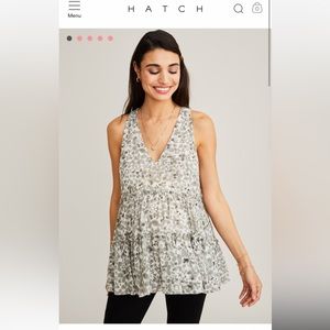 Hatch maternity sleeveless blouse